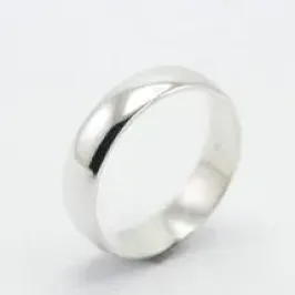 ALIANÇA PRATA 4 MM