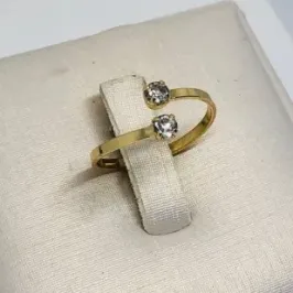 ANEL FALANGE 2 PEDRINHAS STRASS ROS