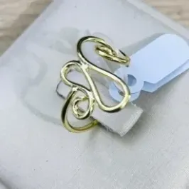 ANEL VOLTAS FINO DOURADO