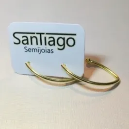 BRINCO ARGOLA ESTILO GANCHO MÉDIO FBNA