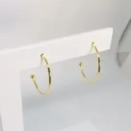 BRINCO ARGOLA PEQUENO FINO ADNY