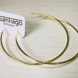 BRINCO ARGOLA TRADICIONAL FINO GRANDE 