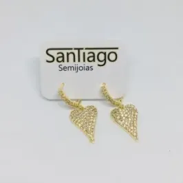 BRINCO ARGOLINHA CLICK ALTAMENTE CRAVEJADO MICROZIRCONIA PH