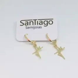 BRINCO ARGOLINHA TRANQUETA FÉ ADNY