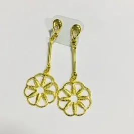 BRINCO BASTÃO COM FLOR PENDUREZA 