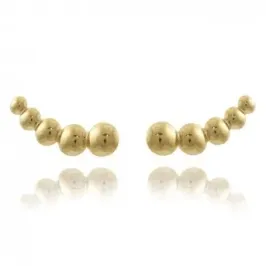 BRINCO EAR CUFF 5 BOLAS LISO LZA