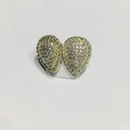 BRINCO GOTA MICROZIRCONIA GRANDE BANHO DE PRATA