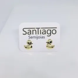 BRINCO PATINHOS DOURADO