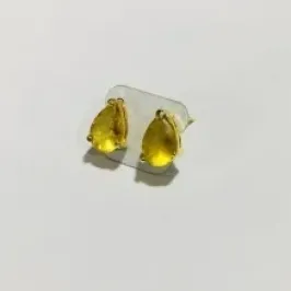 BRINCO PEDRA FOSCA BEGE MÉDIO 