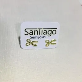 BRINCO TESOURA MÉDIO DOURADO