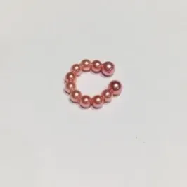 PIERCING FAKE PÉROLA ROSA