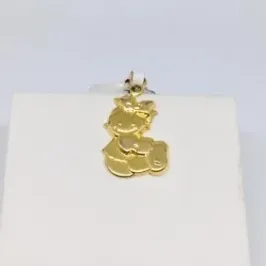 PINGENTE BEBÊ DOURADO