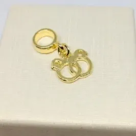 PINGENTE BERLOQUE ALGEMAS DOURADO