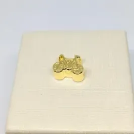 PINGENTE BERLOQUE BICICLETA DOURADO