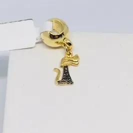 PINGENTE BERLOQUE CACHORRINHO COM RÓDIUM 