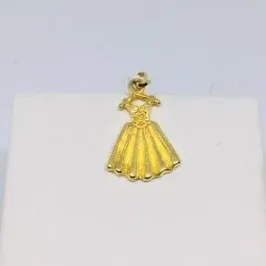 PINGENTE BERLOQUE VESTIDO DE PRINCESA 