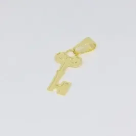 PINGENTE CHAVE LEVE DOURADO CVL
