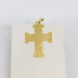 PINGENTE CRUCIFIXO LARGO MEDIO 2CM X 3CM 
