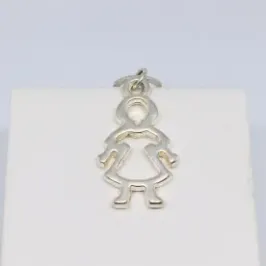 PINGENTE FILHA GRANDE BANHO DE PRATA