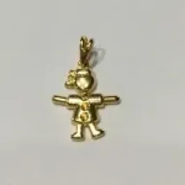 PINGENTE FILHO BRACO ABERTO  DOURADO