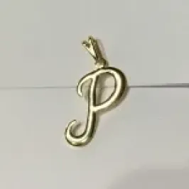 PINGENTE LETRA SIMPLES D