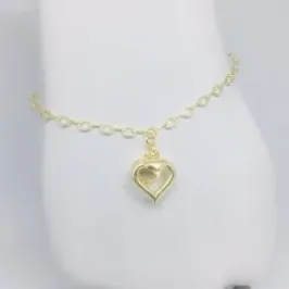 PULSEIRA 3 CORAÇÕES SOBREPOSTOS DOURADO