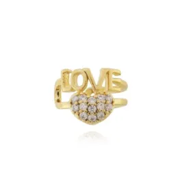 PIERCING FAKE LOVE CORAÇÃO MICROZIRCÔNIA LZA