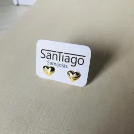 BRINCO CORAÇÃO LISO PEQUENO ADNY