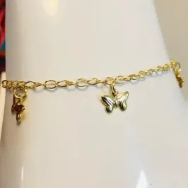 PULSEIRA INFANTIL BORBOLETAS ADNY