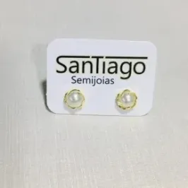 BRINCO MEIA PÉROLA PEQUENA