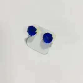 BRINCO PEDRA 4 GARRAS CORES VARIADAS DOURADO