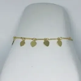 PULSEIRA INFANTIL CORAÇÕES CHAPINHA ADNY