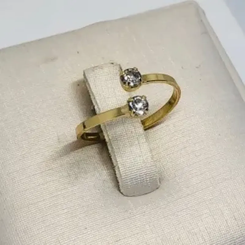 ANEL FALANGE 2 PEDRINHAS STRASS ROS