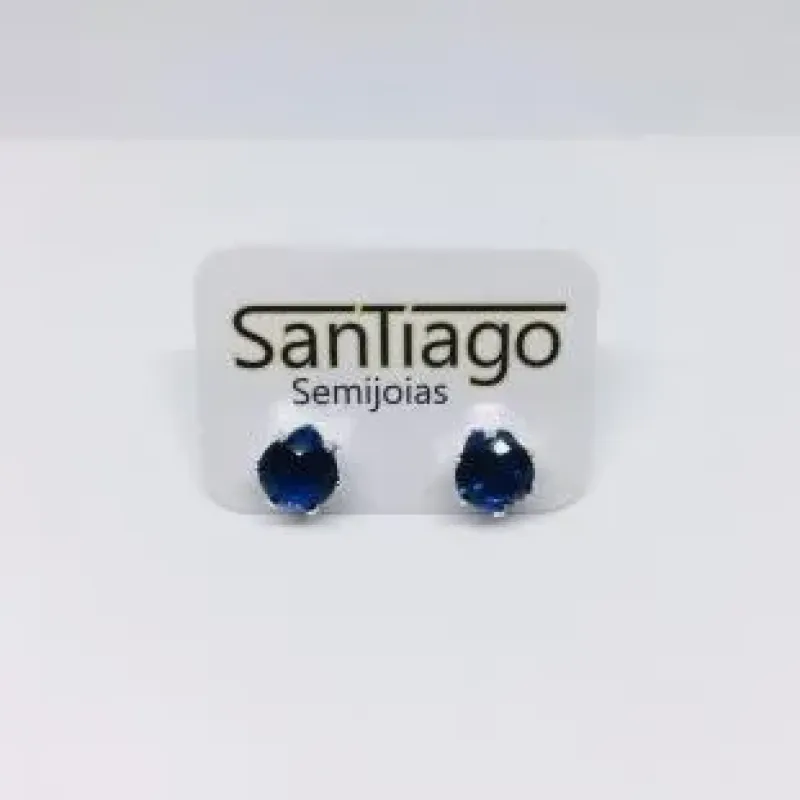 BRINCO 6 GARRAS PEDRINHA VÁRIAS CORES