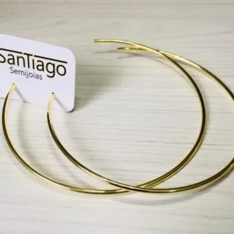 BRINCO ARGOLA TRADICIONAL FINO GRANDE 