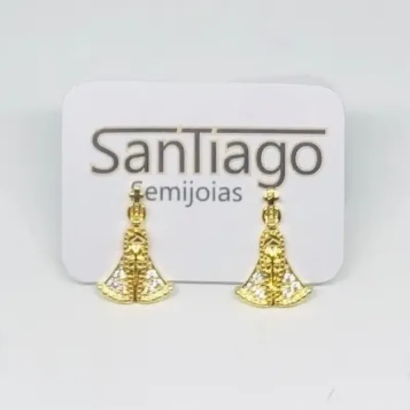 BRINCO NOSSA SENHORA MÉDIO MICROZIRCÔNIA PH