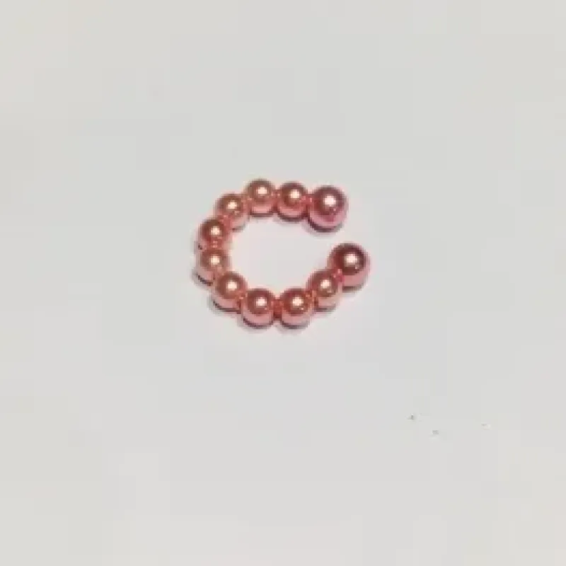 PIERCING FAKE PÉROLA ROSA