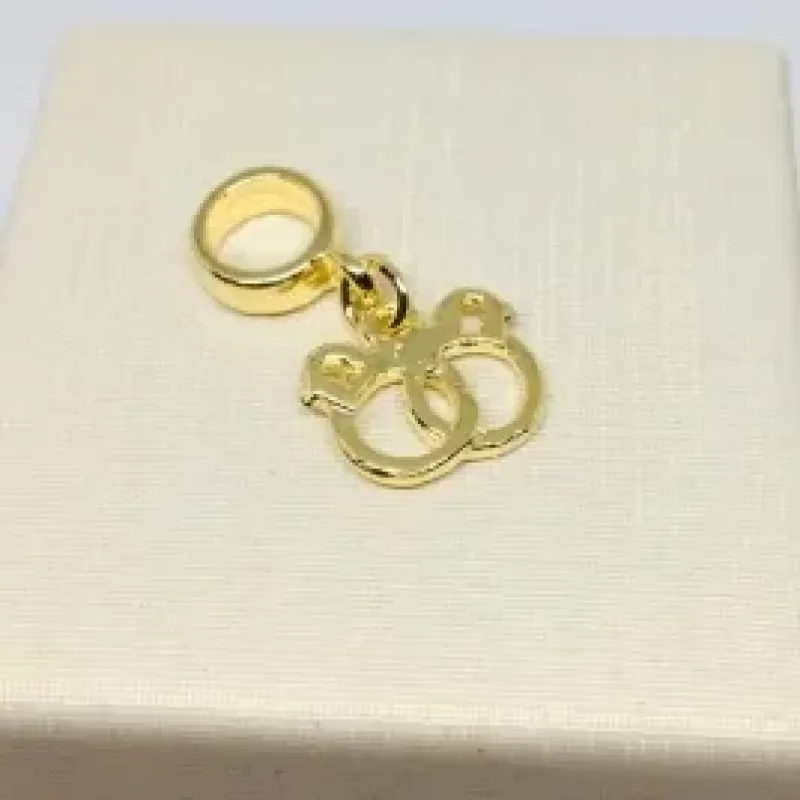 PINGENTE BERLOQUE ALGEMAS DOURADO