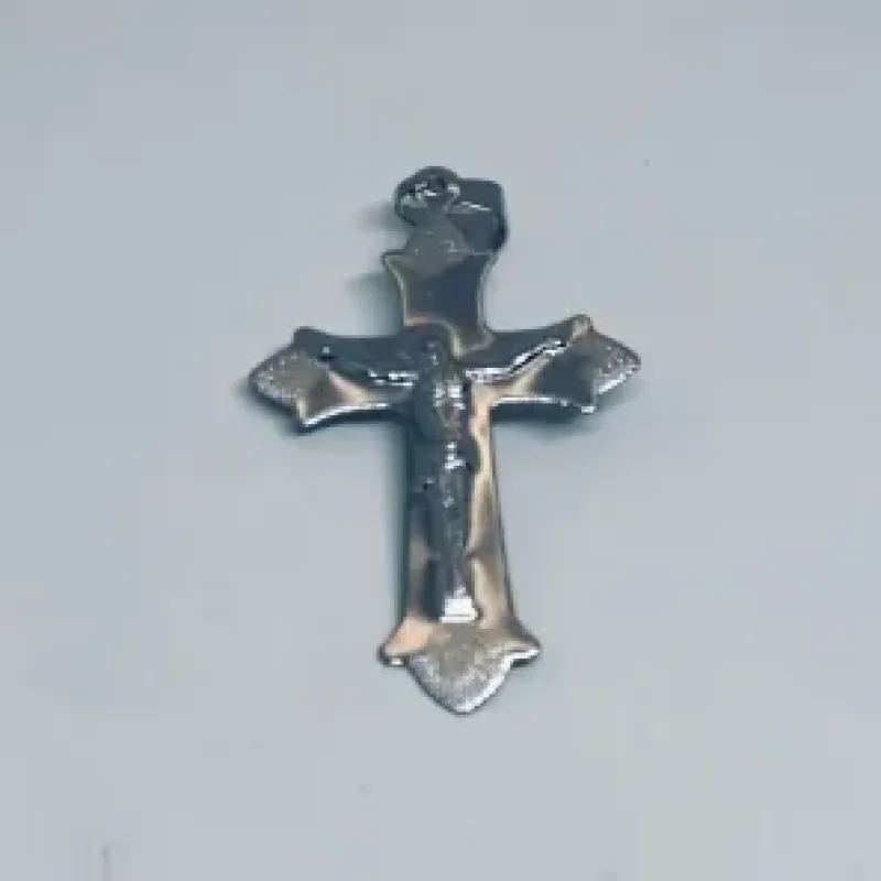 PINGENTE CRUCIFIXO CRISTO  INOX 
