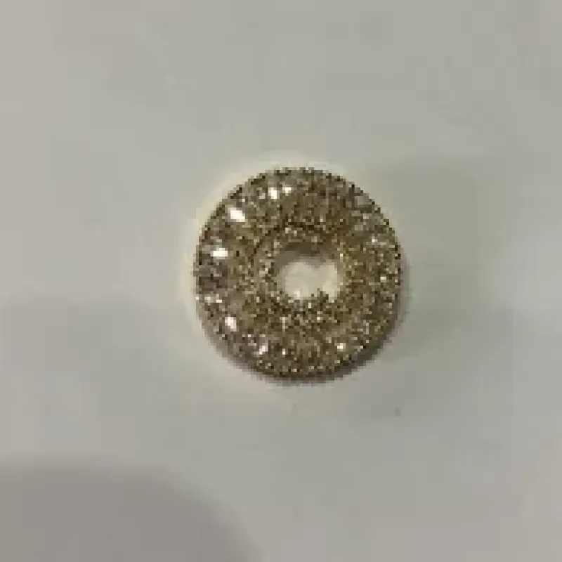 PINGENTE LETRA MICROZIRCONIA DOURADO
