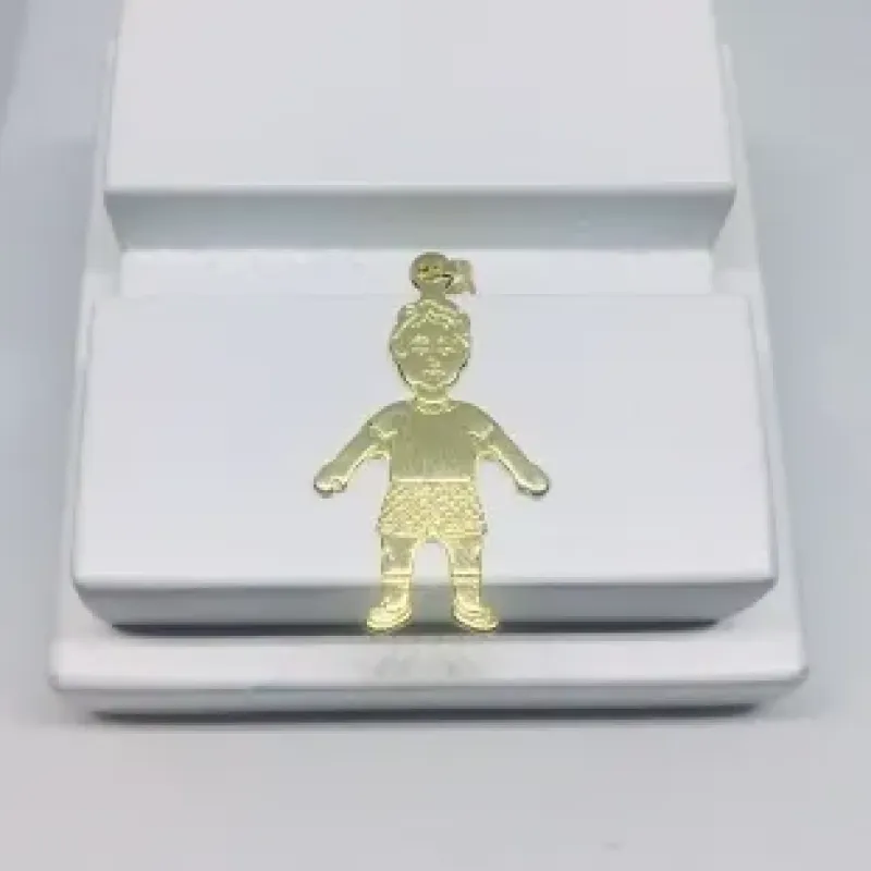 PINGENTE MENINO CLÁSSICO GRANDE ADNY