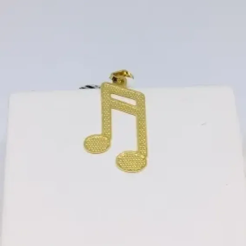PINGENTE NOTA MUSICAL 