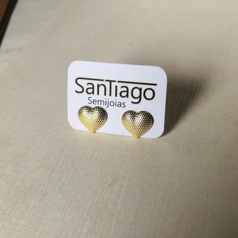 BRINCO ARGOLA DE STRASS PRETO DOURADO