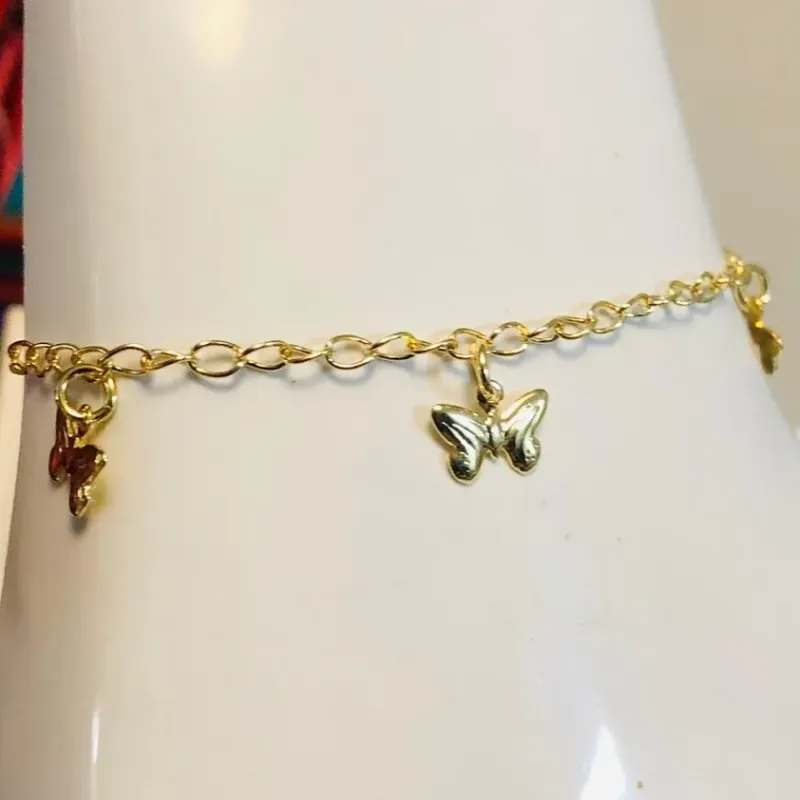 PULSEIRA INFANTIL BORBOLETAS ADNY