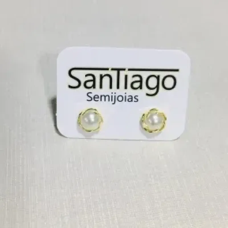 BRINCO MEIA PÉROLA PEQUENA