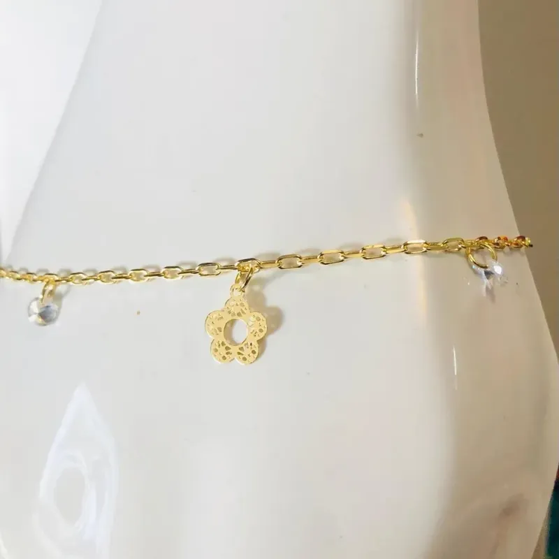 PULSEIRA FEMININA FLOR LEVE DCAR