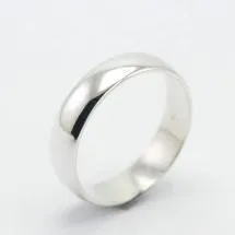 ALIANÇA PRATA 4 MM