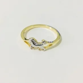 ANEL CAVALO FINO DOURADO