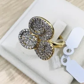 ANEL FLOR EM MICROZIRCONIA