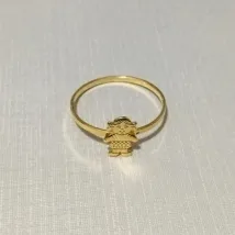 ANEL MENINA CLÁSSICO DOURADO